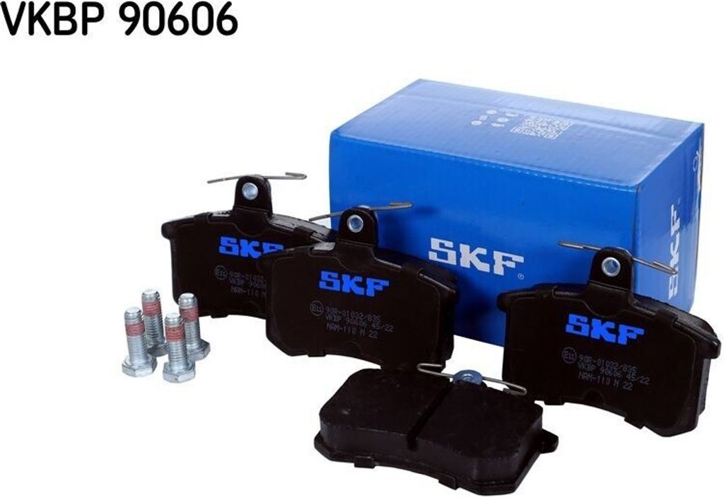 SKF Bremsbeläge Satz Hinten Bremsklötze für AUDI A4 Limousine (8D2, B5) VKBP 90606