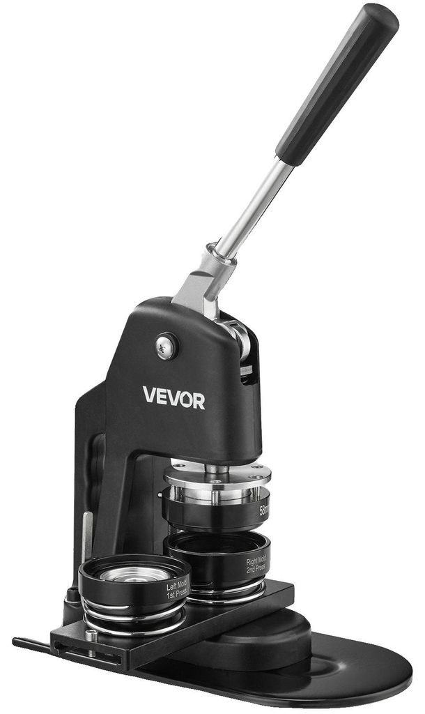 VEVOR Button Maker Maschine, Mehrere Größen 1,25+2,25 Zoll Produktbild 
