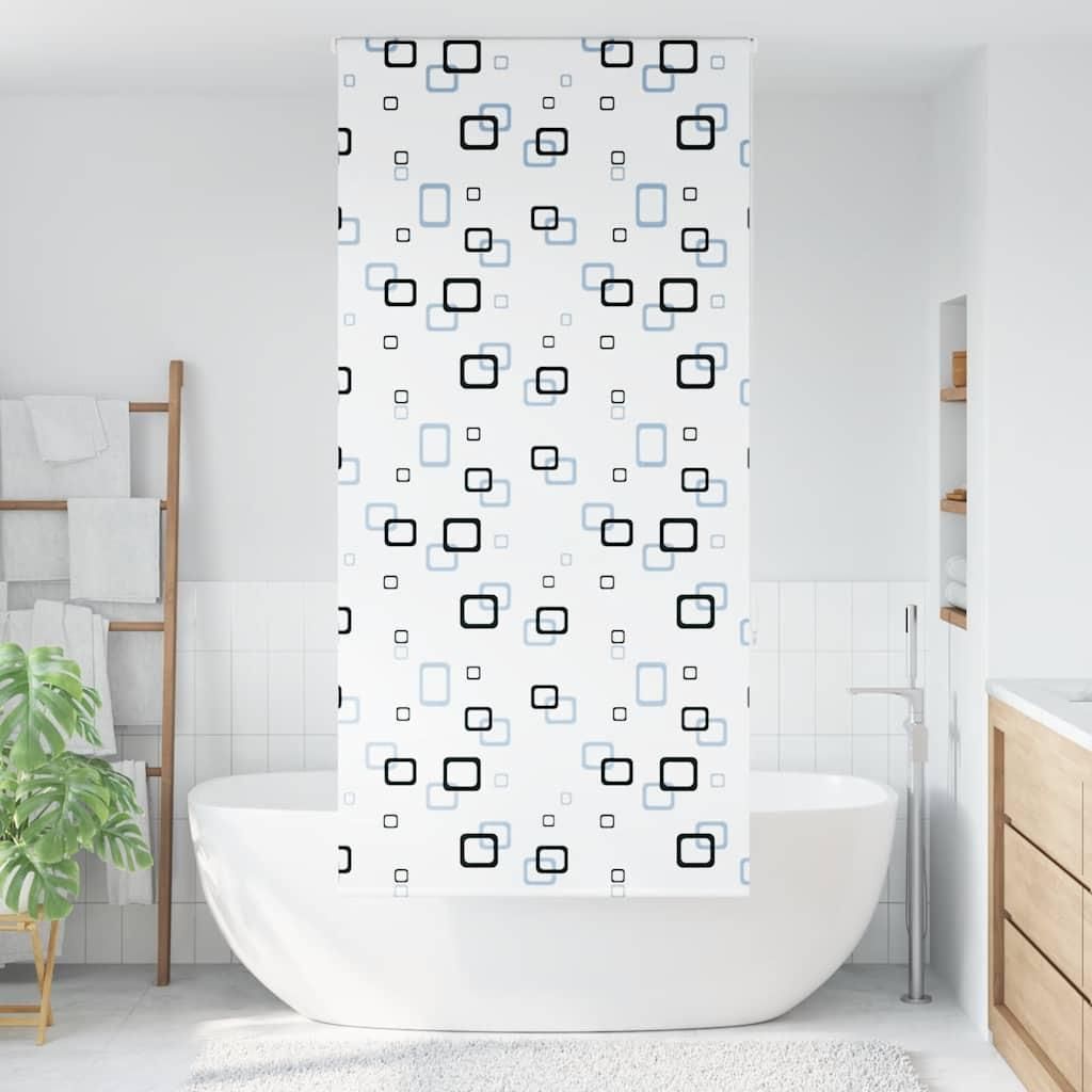 vidaXL Tenda a rullo per doccia 110x240 cm Larghezza del Immagine del prodotto 