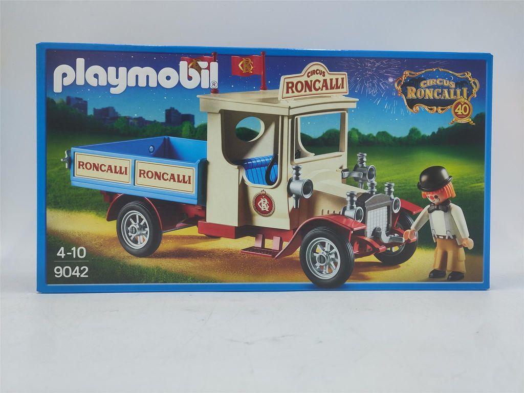 PLAYMOBIL 9042 Circus Roncalli Oldtimer-LKW Truck mit Clown Produktbild 