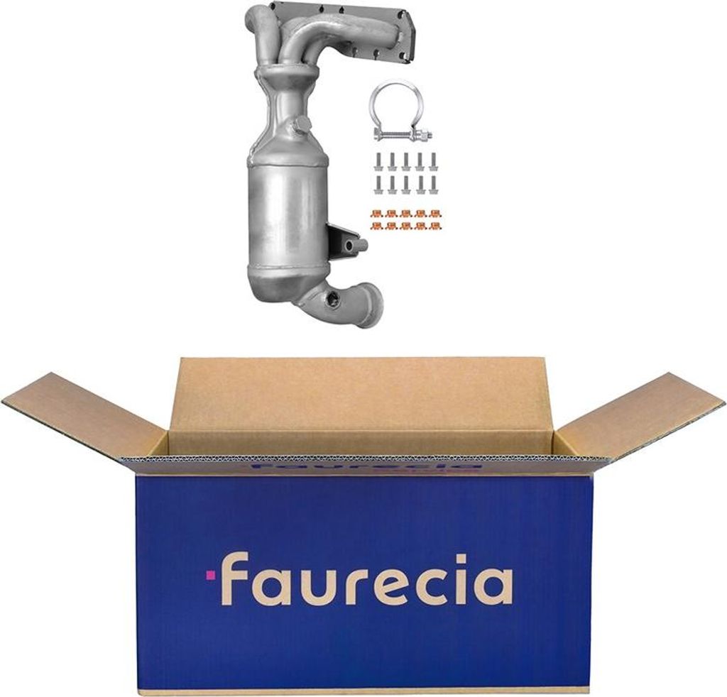 Katalysator Euro 6 mit Anbauteilen FAURECIA IAM-Expertise für u.a. MINI