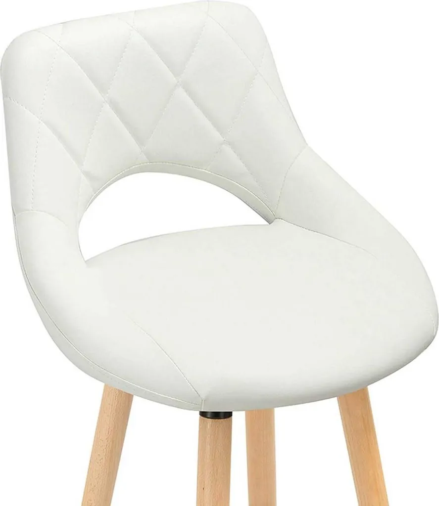 Chaise de bar Confortable avec Dossier pour Finir les Mal de Dos