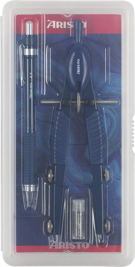 Aristo TopLine Zirkel mit Studio Pen Art Series Deep Blue