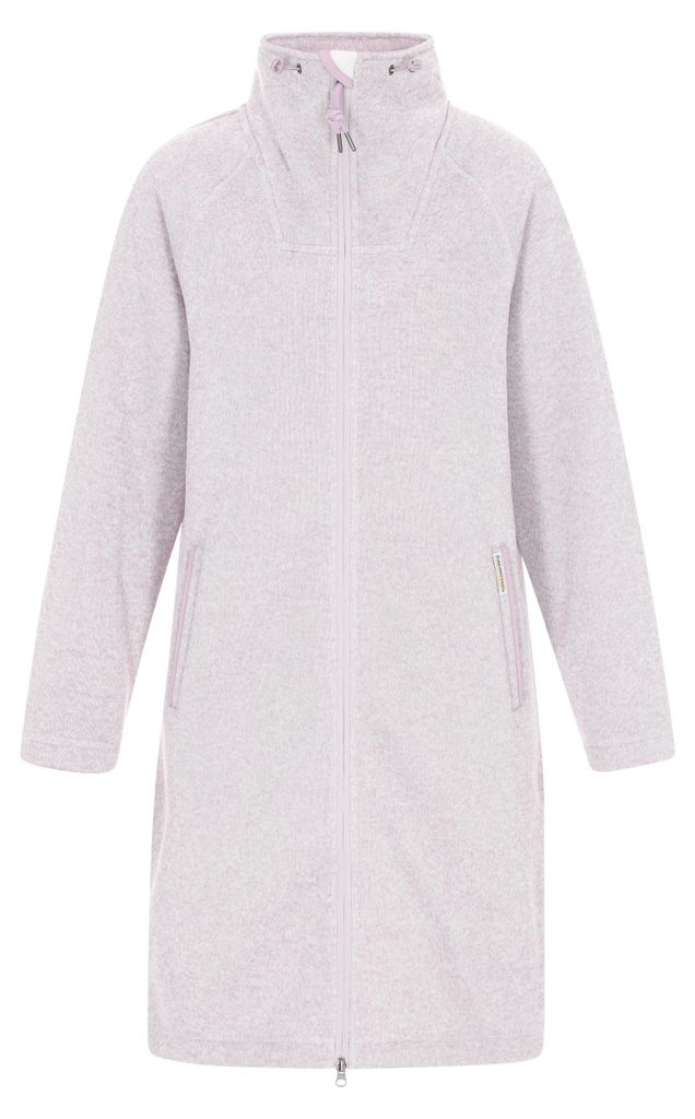 urban rain von Schmuddelwedda, Damen Fleecejacke - Lila, Produktbild 