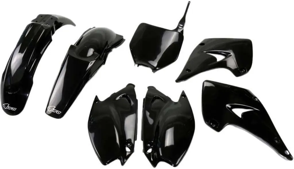 Rénover votre Kawasaki KX 125 250 avec le Kit Carénage UFO Noir 7 Pcs