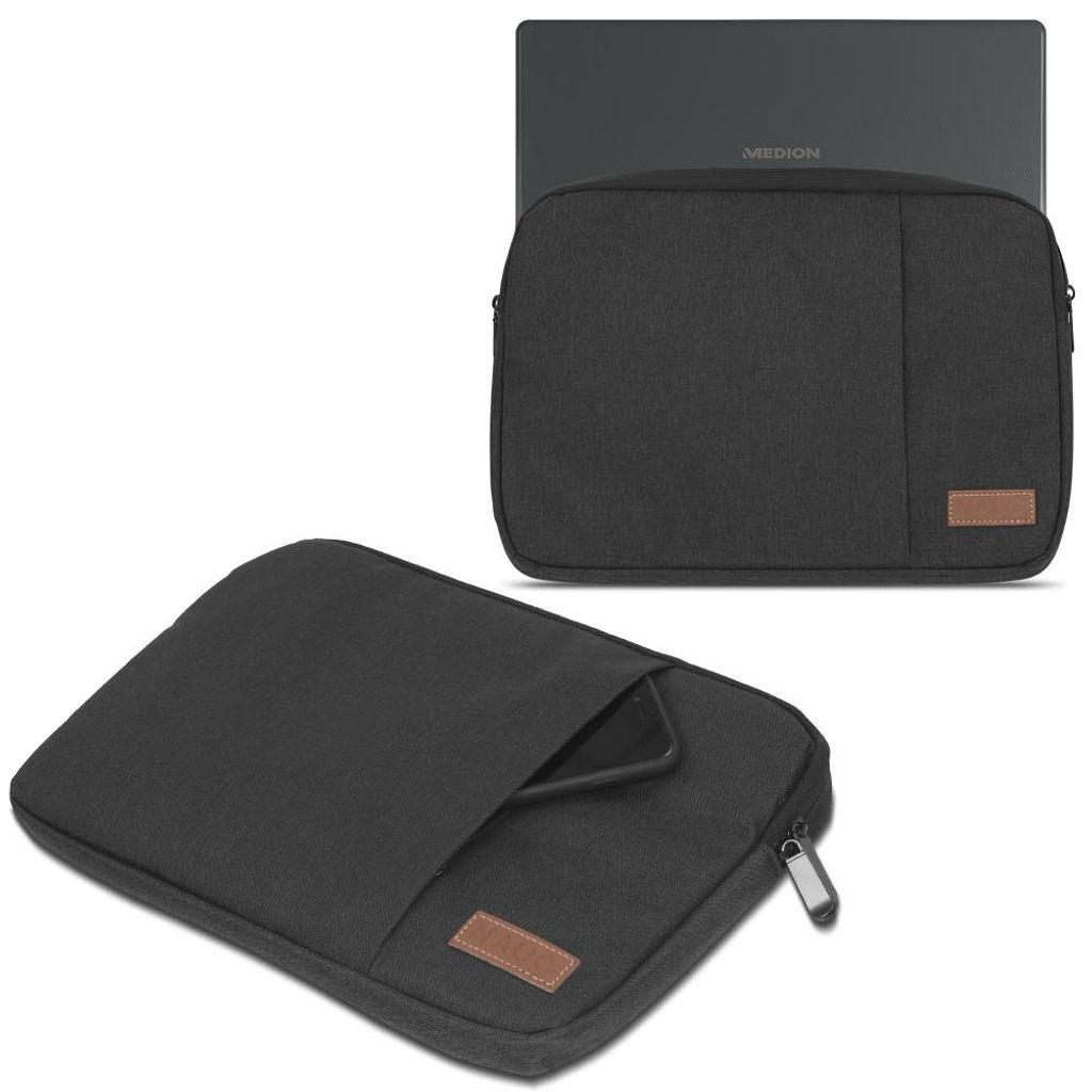 Notebook Tasche Medion Akoya E3222 E3223 Hülle Schutzhülle Cover Schutz Case BagNotebook Sleeve Farbe:Schwarz