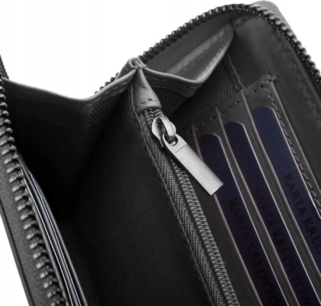 Portafoglio Uomo Pelle Nera Betlewski BPDNVTC361 - Qualità Premium - 9