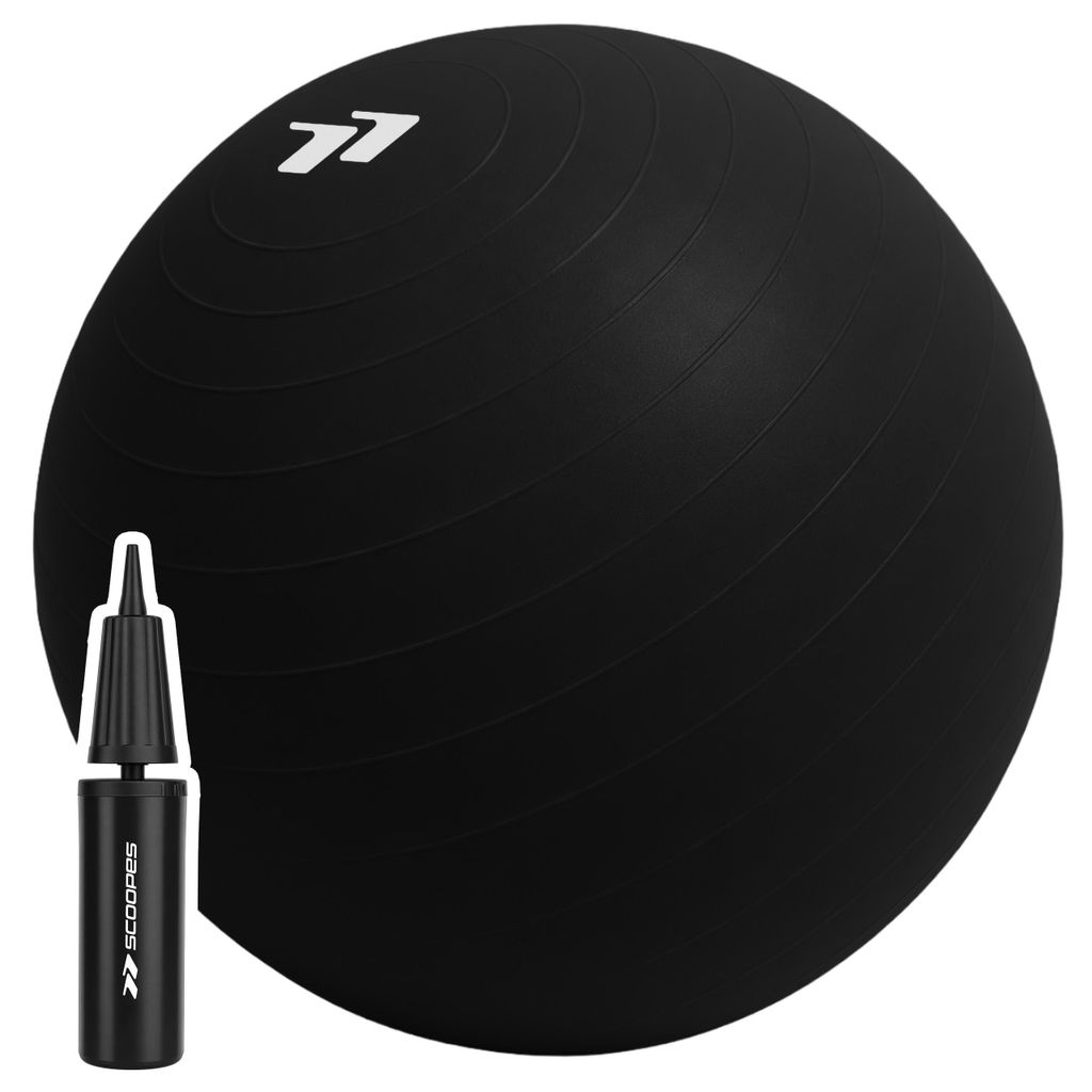 Gymnastikball 85cm mit Pumpe Pilates Ball Pilatesball Produktbild 
