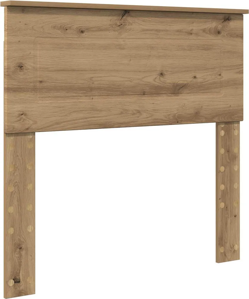 Testiera Letto Rovere Artisan 100 cm | Stile Scandinavo per Singolo