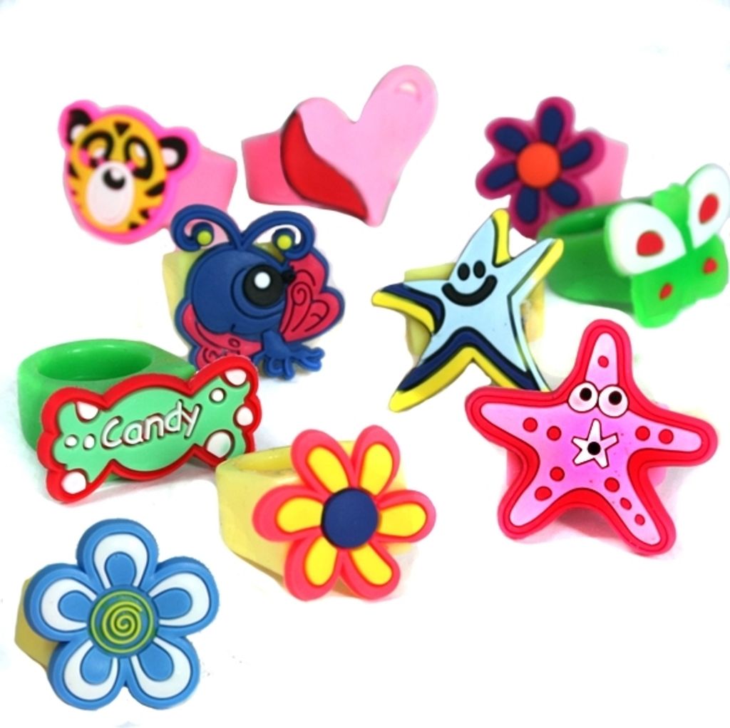 Favour Pack Gummiringe Girls 10St. Produktbild 