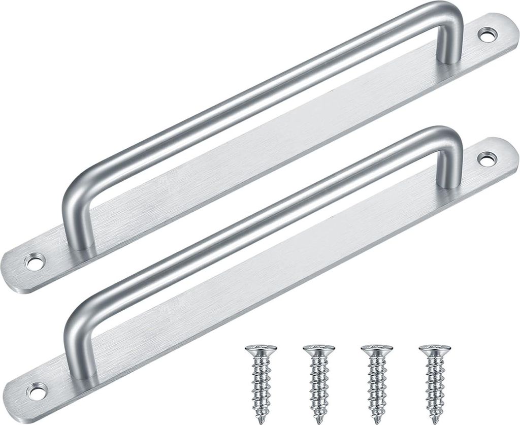 Stilvolle RVS Deurgrepen für Schiebetüren - 225 mm, Set von 2