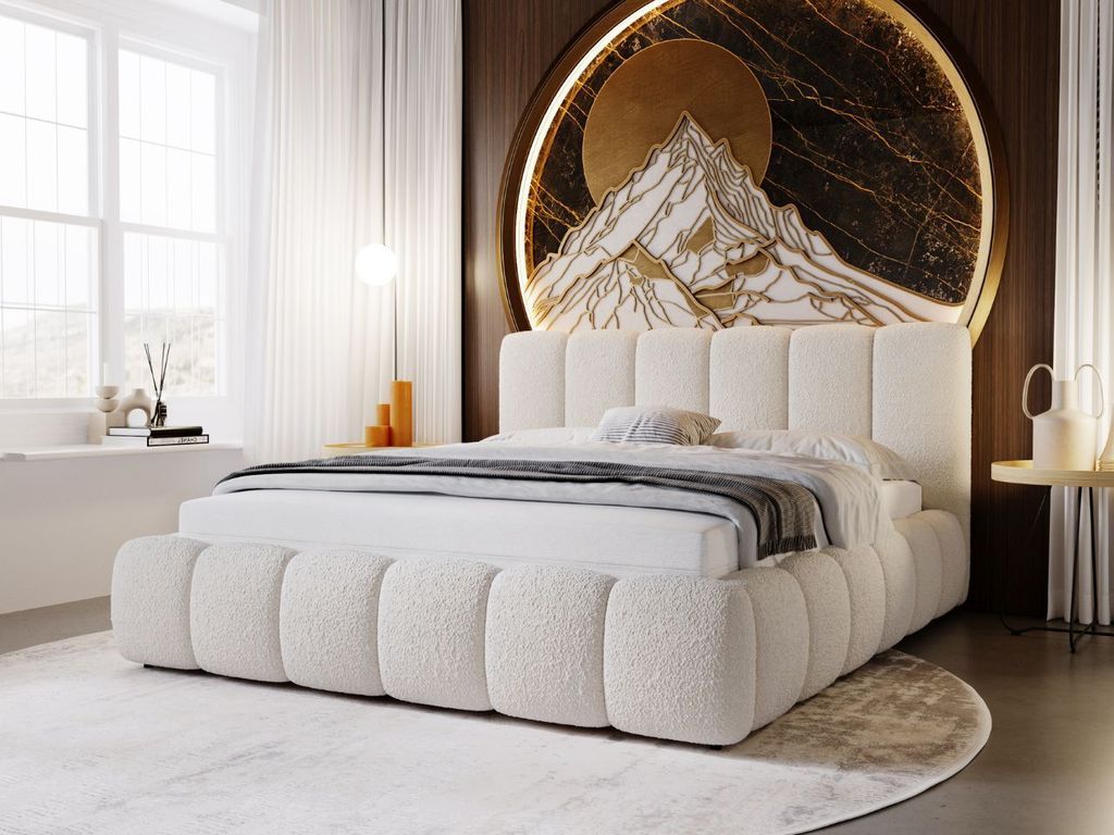 GrainGold Polsterbett Cloud 180x200 cm - Bett 180x200, Produktbild 
