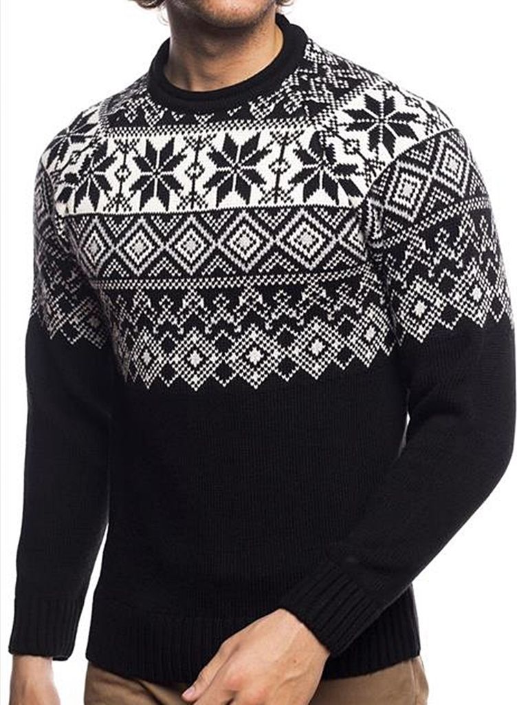 Schicker Norwegerpullover CARISMA CRM7767 Schwarz XXL