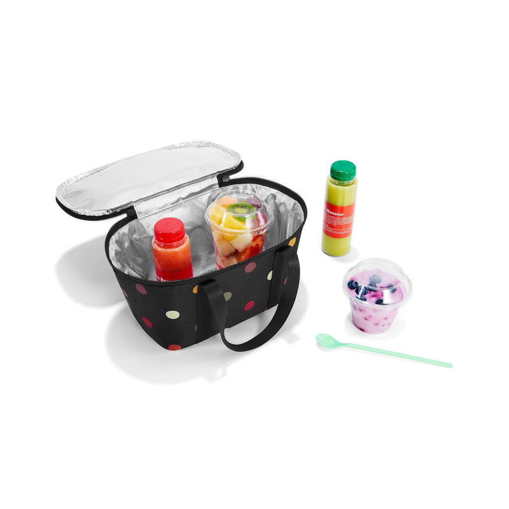 Reisenthel Coolerbag XS Sac Isotherme De Voyage à Pois - 27,5 X 15,5 X 12 Cm / 4 Litres (Dots Pois Colorés)