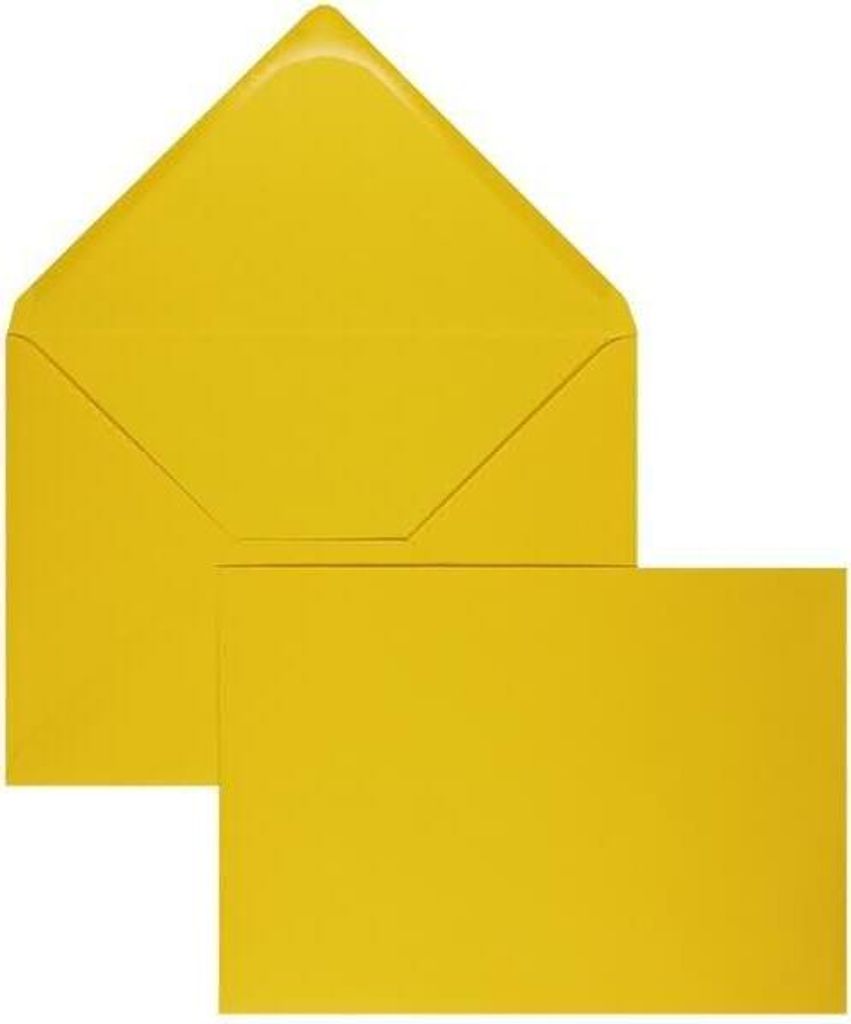 Briefumschläge 225x315mm 160g/qm gummiert VE=100 Stück ocker