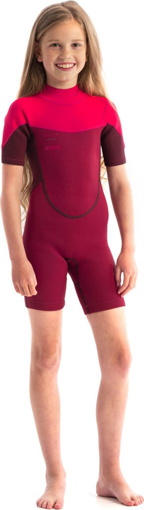 Jobe Boston 2mm Shorty Neoprenanzug Kinder, Farbe:pink, Größe:176