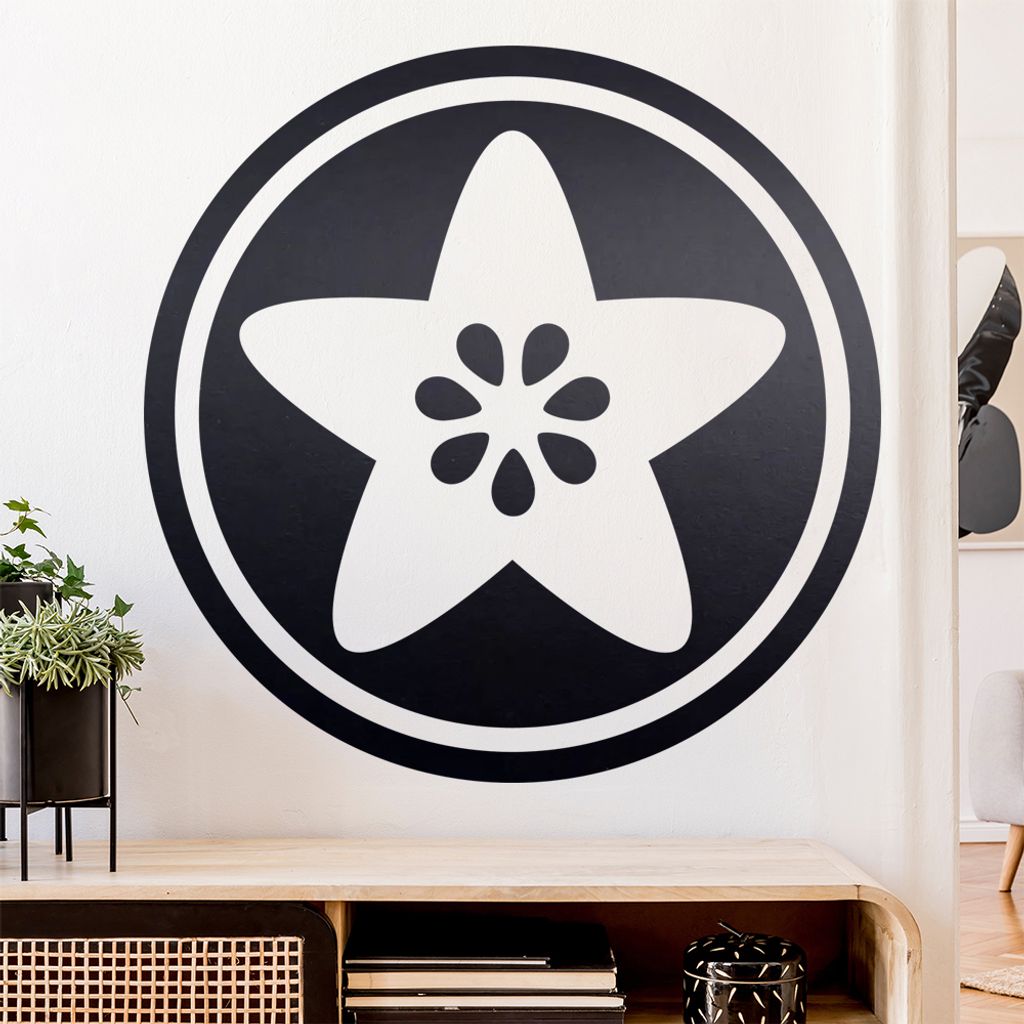 Kiwistar Logo D1 Wandtattoo Wandaufkleber Wall Sticker - Dekoration, Küche, Wohnzimmer, Schlafzimmer, Badezimmer
