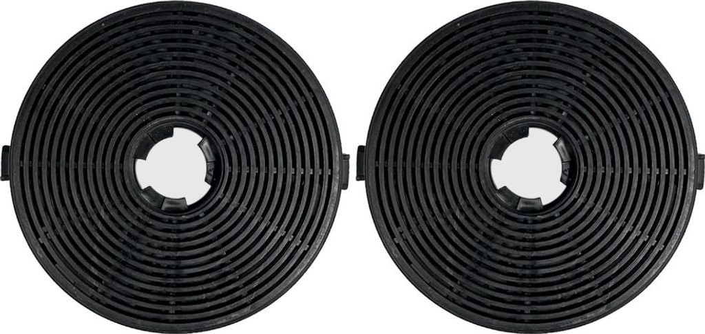 2x Trade-Shop Aktivkohlefilter 135mm x 18mm kompatibel mit Produktbild 