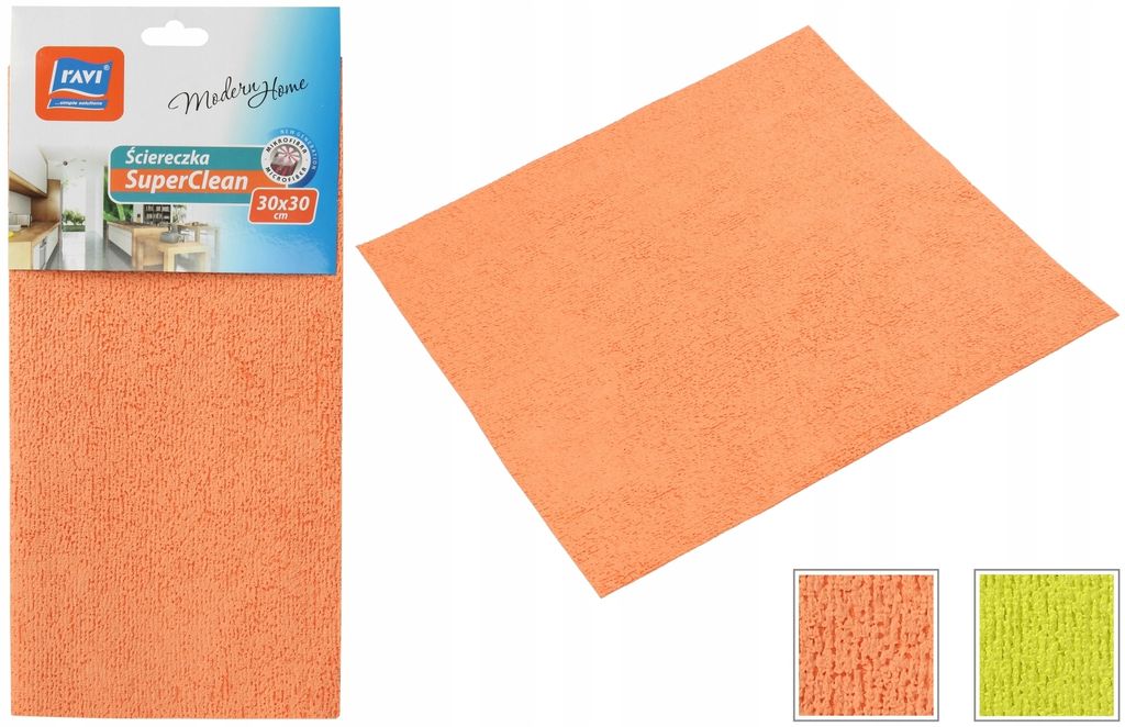Superclean Actifibre Reinigungstuch für Küche und Bad, Mikrofaser, Modern Home