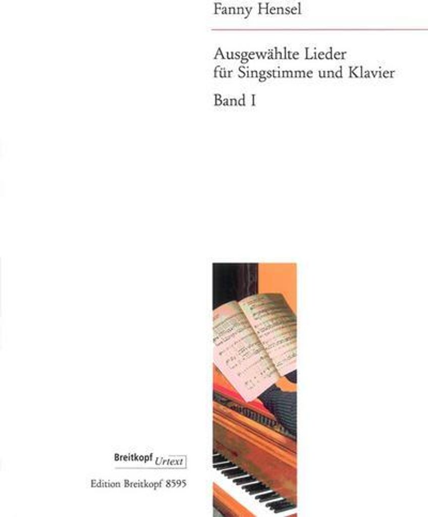 Ausgewählte Lieder, Gesang und Klavier. Bd.1