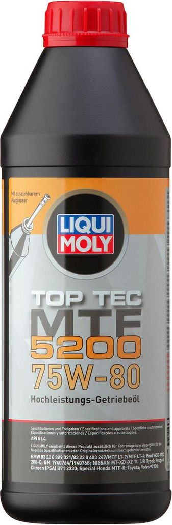 Liqui Moly 20845 Getriebeöl Durchsichtig Durchsichtig One Size