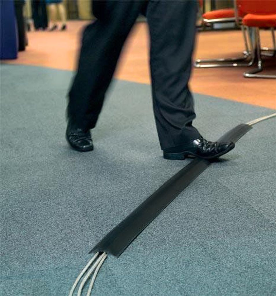 Kabelkanal Kabelschlauch Kabelleiste Kabel 2m Klett Produktbild 6