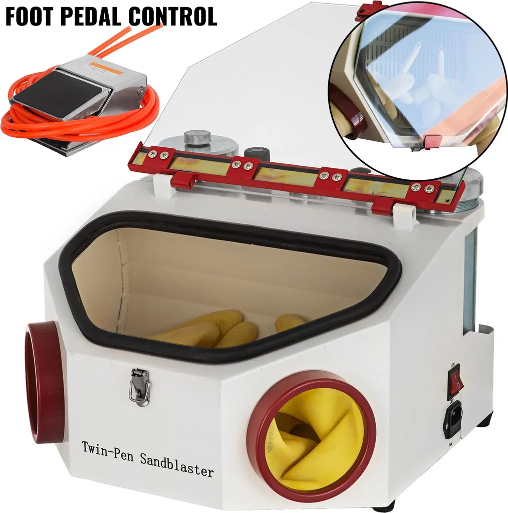 Sableuse mobile 20V avec buse 1,2mm - Outil de polissage haute précision