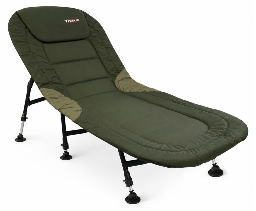 Traxis Flat-Bed Łóżko Kempingowe - Składane - Leżanka - Zdjęcie produktu 