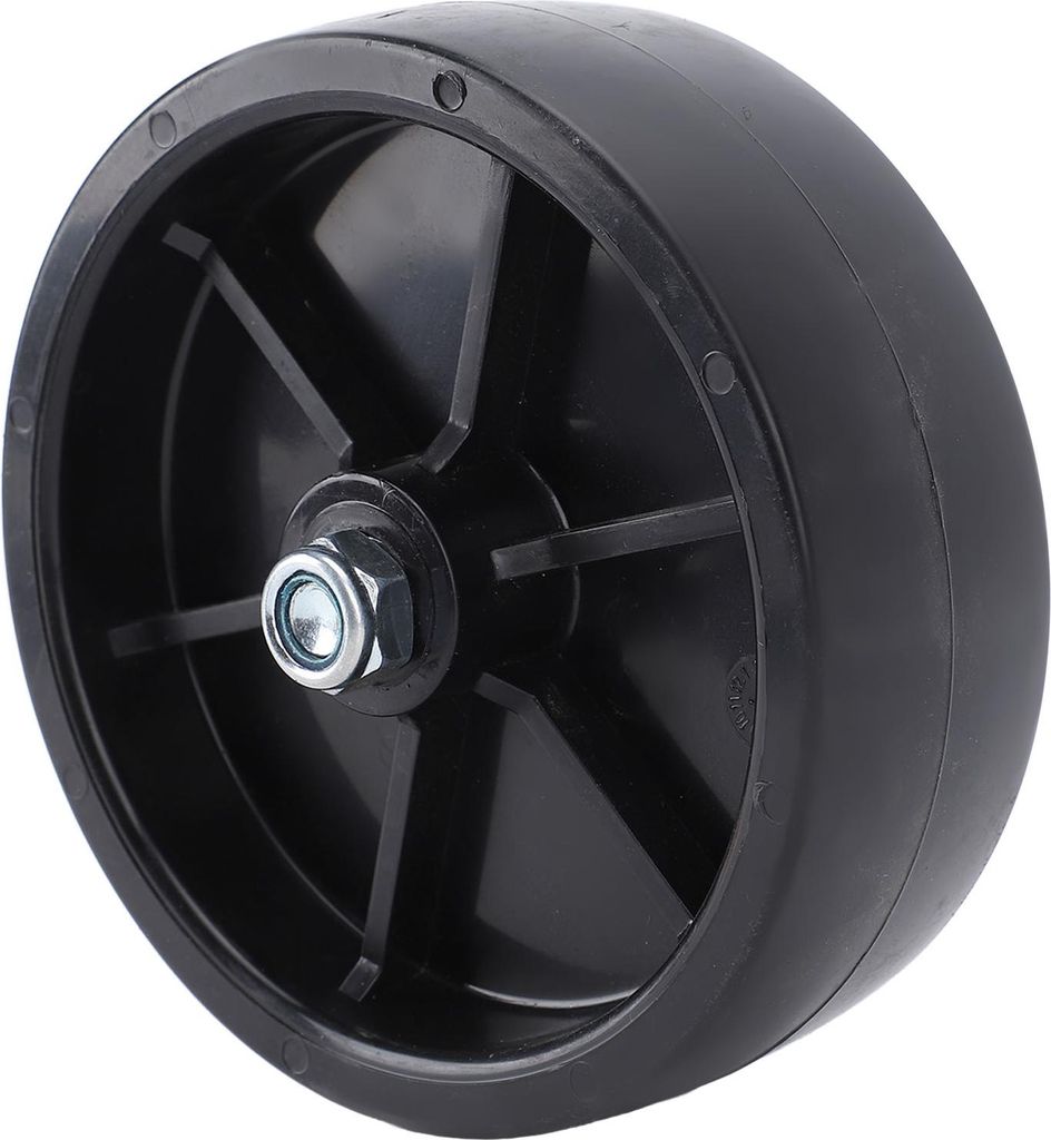 6 Zoll Bootsanhänger-Wagenheberrad 1200 lbs Ladekapazität Nylon-Kunststoffzunge