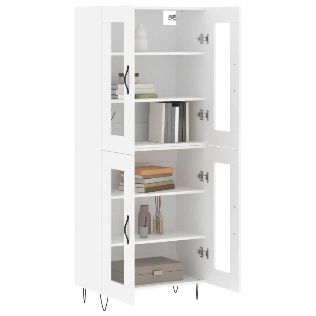 Mobile Credenza Bianca vidaXL 180cm - Design Verticale Salvaspazio