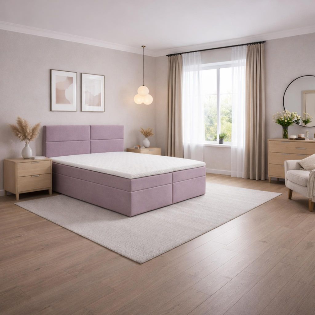 Boxspringbett Monaco 140x200 Riviera 62 MIPLO
