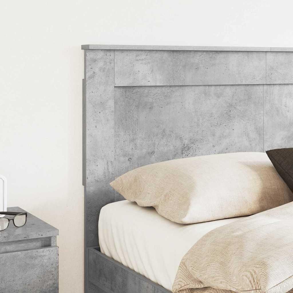 Cloris Designermöbel Kopfteil mit Kopfteil Beton Grau 150cm Holzwerkstoff - 2026Neu254893 - Kopfteile