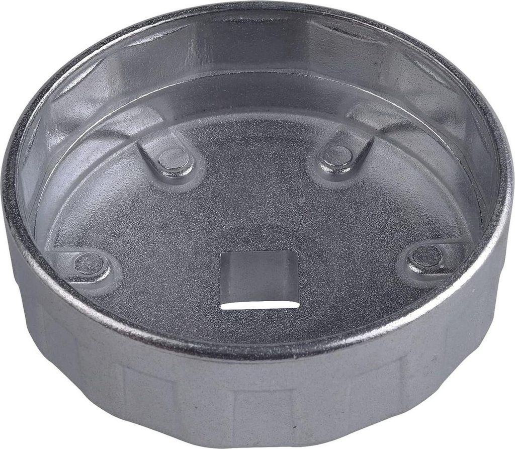 SW-Stahl 08450-74/15-2 Ölfilterschlüssel, Alu, 1/2'' Antrieb, 74 mm, 15 Kanten