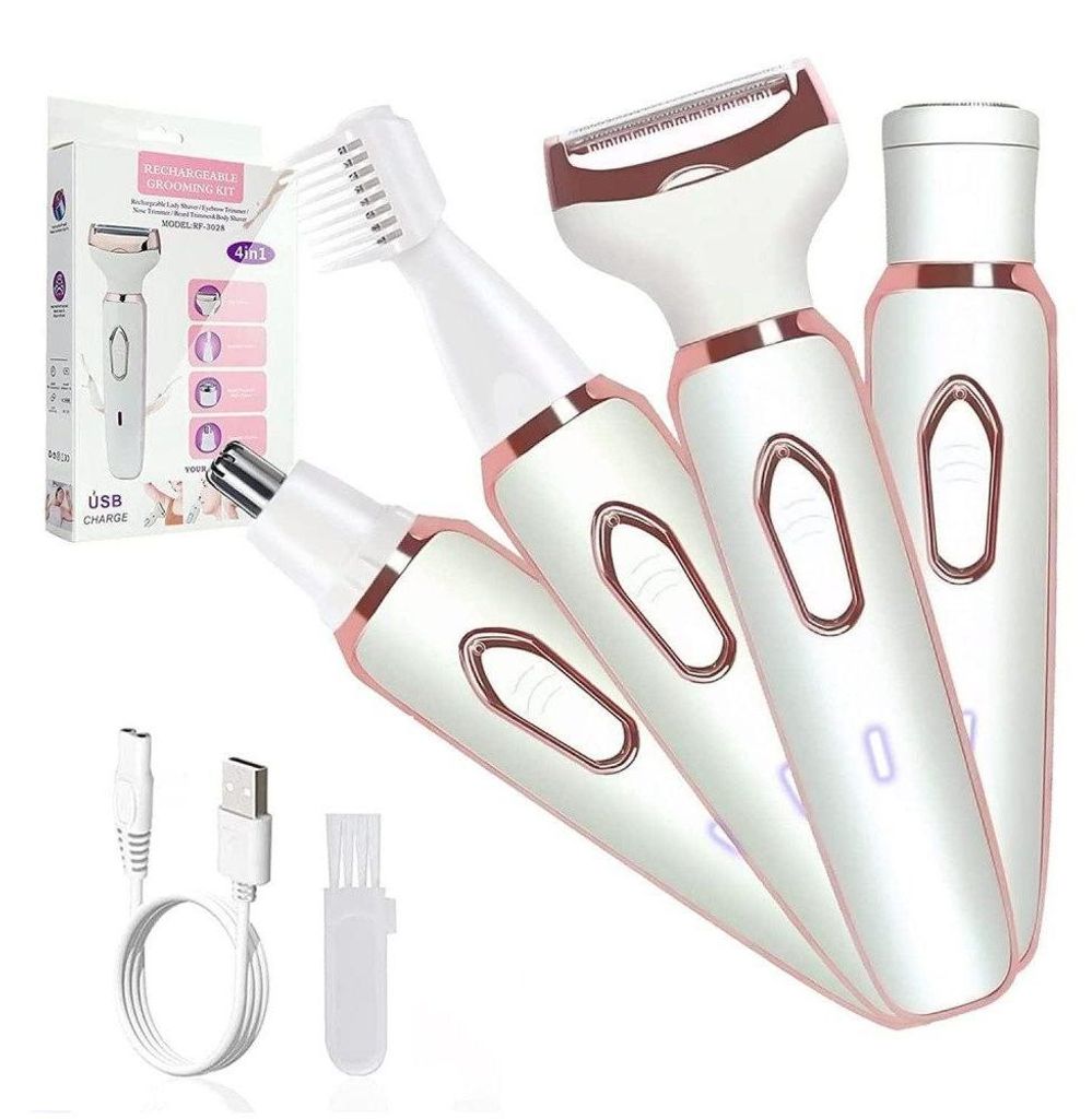 4 in 1 Rasierer Damen Intimrasierer für Frauen Elektrischer Produktbild 