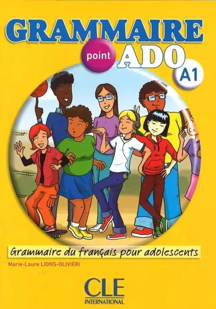 Livre de grammaire FLE débutant Grammaire Point ADO A1 avec CD