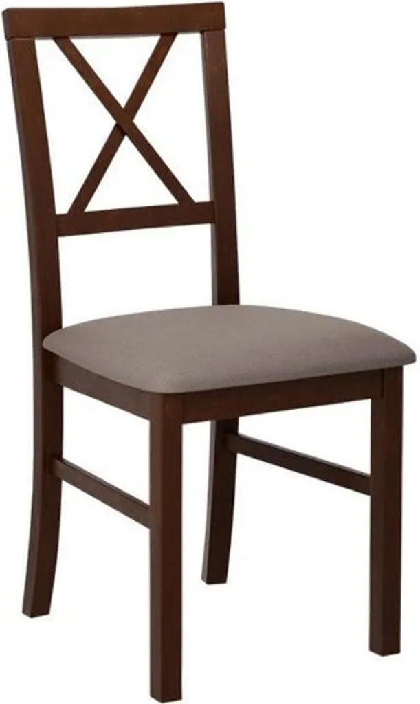 Sedia da Pranzo FRATONIA 5 Noce e Marrone | Eleganza Artigianale