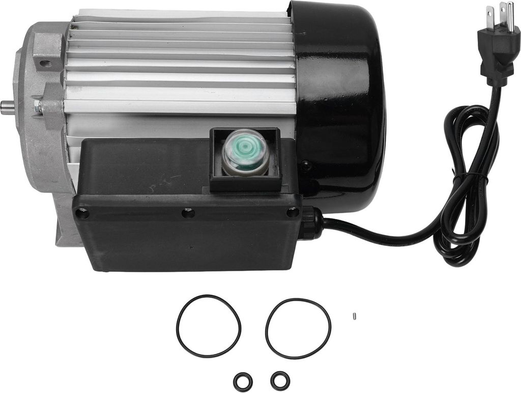 Holzspaltermotor 1500W Universalmotor als Ersatz fš¹r FM8, FM10, FM16 Serie 4, 5, 6, 7, 8T Hydraulischer Elektro-Holzspalter, US-Stecker 110V