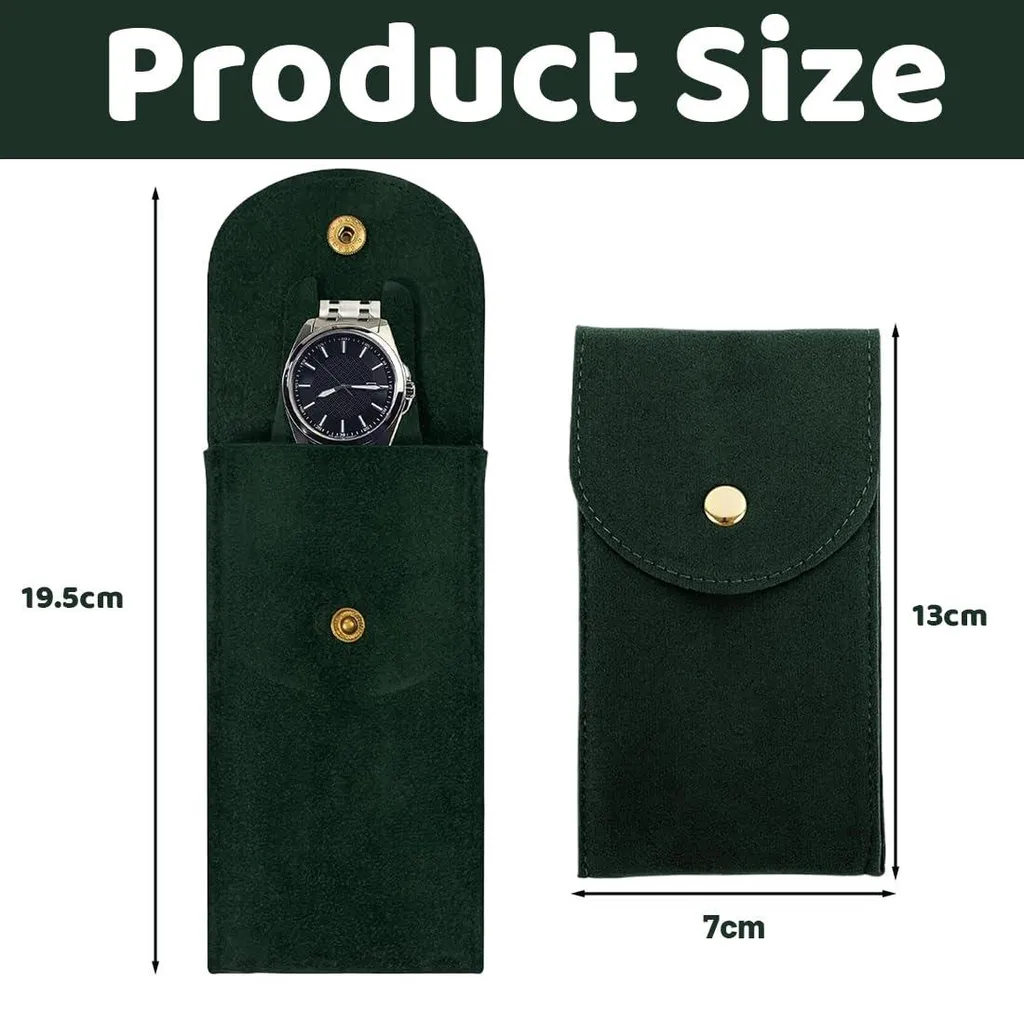 Pochette de rangement pour une montre pour éviter rayures et chocs - 2
