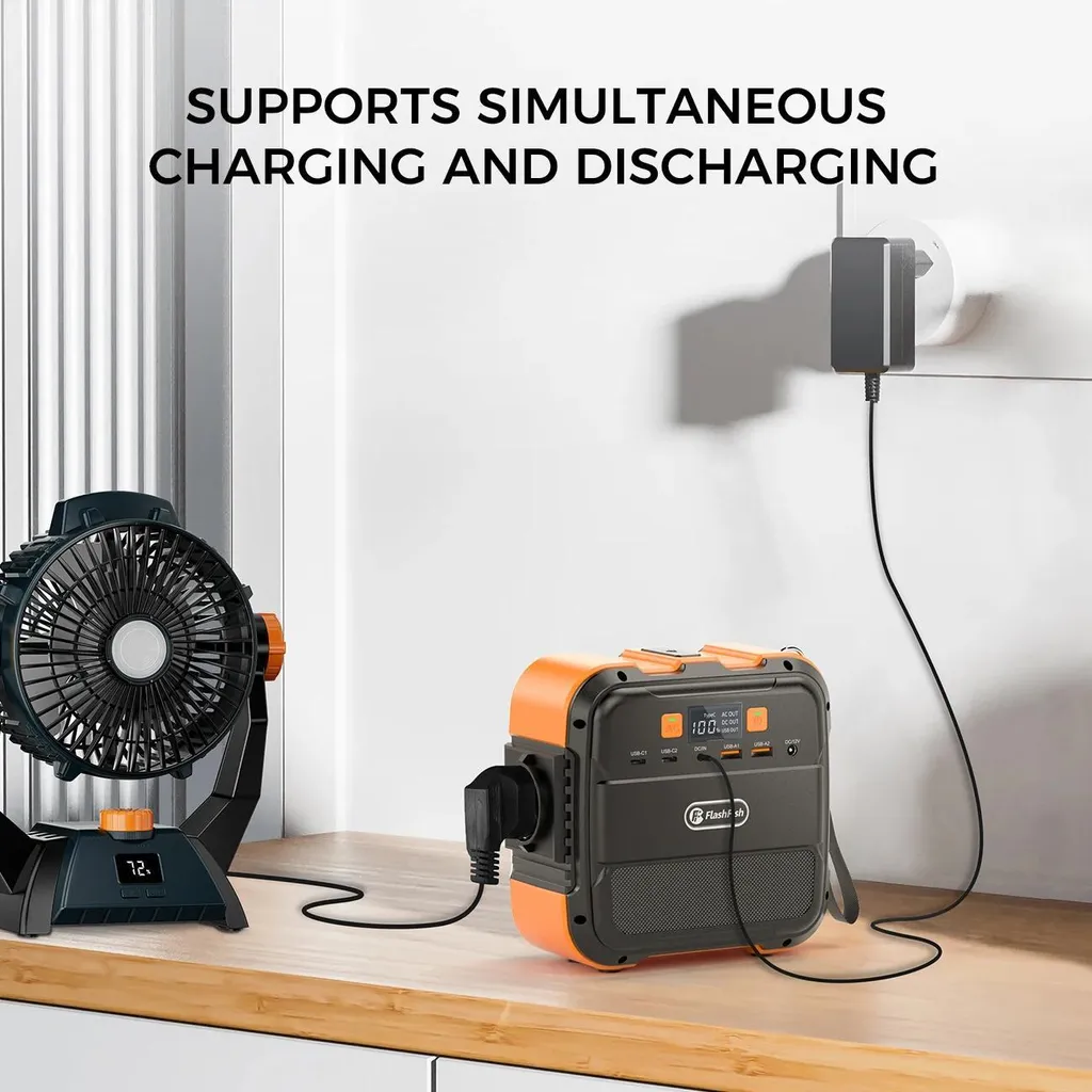 Station d'énergie portable pour camping et télétravail A101 26400mAh - 3