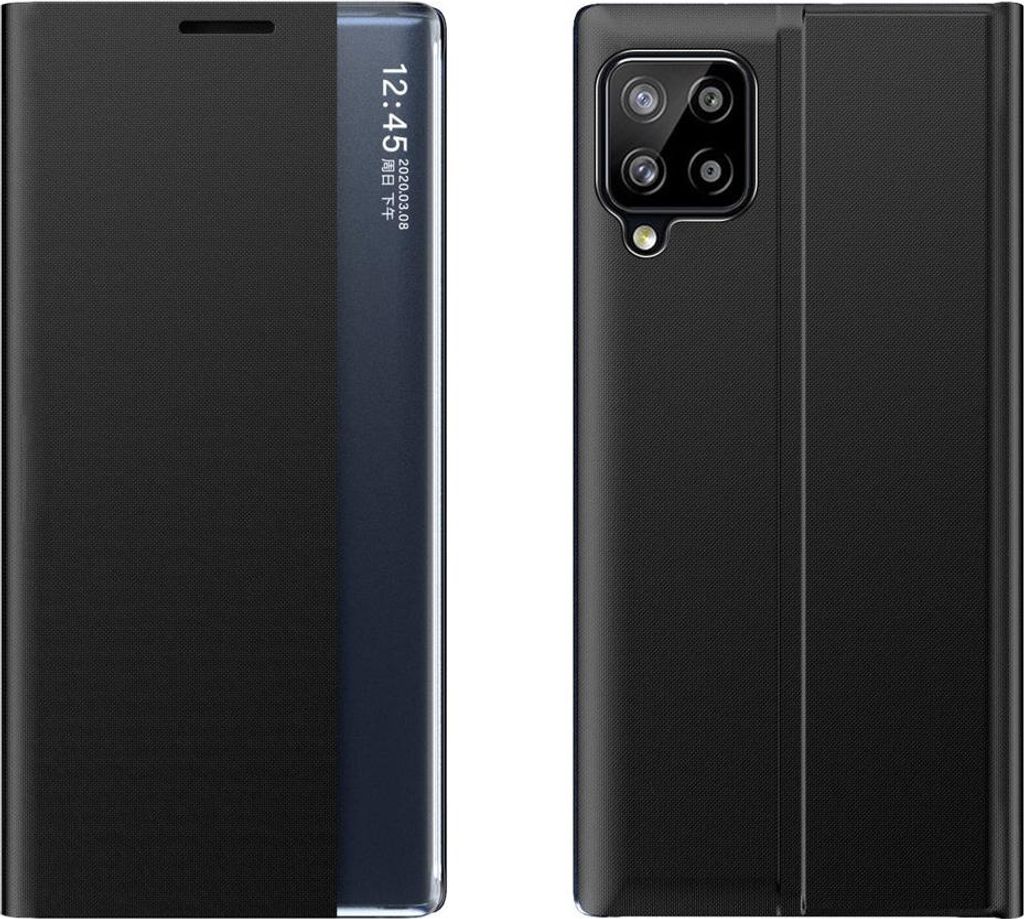 Schlaf Hülle Smart Abdeckung Samsung Galaxy A22 4G Schwarz
