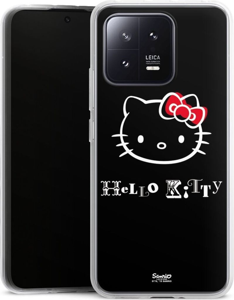 DeinDesign Handyhülle für Xiaomi 13 Silikon Hülle Case Smartphone Schutzhülle Fanartikel Hello Kitty Kawaii