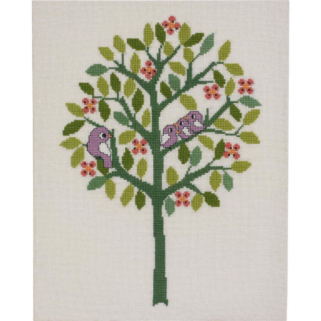 Eva Rosenstand Kreuzstich-Set "Sommer", Zählmodell, 32x37 cm