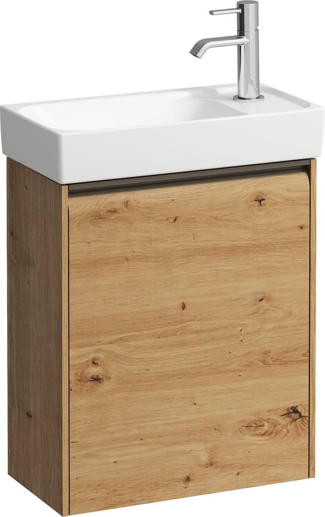 LAUFEN MEDA Waschtischunterbau, eine Tür SoftClose, Scharnier rechts, zu H815113, 437x222x515mm, H4215520112671