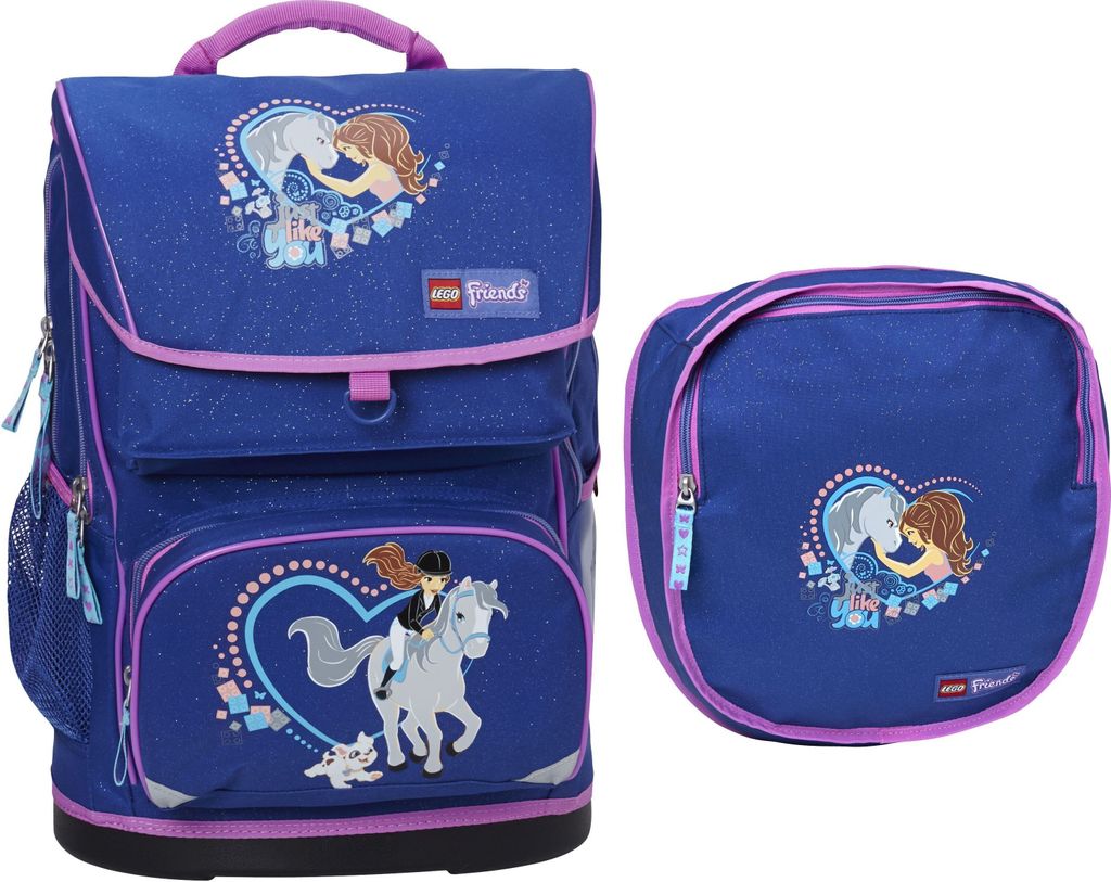 FRIENDS HORSE - Großer Schulranzen mit Turnbeutel