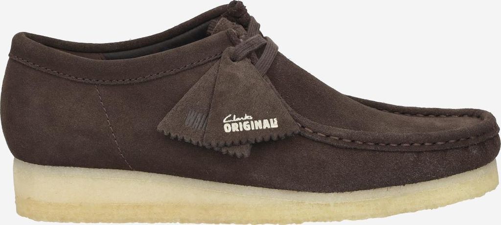 Clarks Wallabee 26188316 7, Schnürschuhe in Braun für Herren, Größe 41