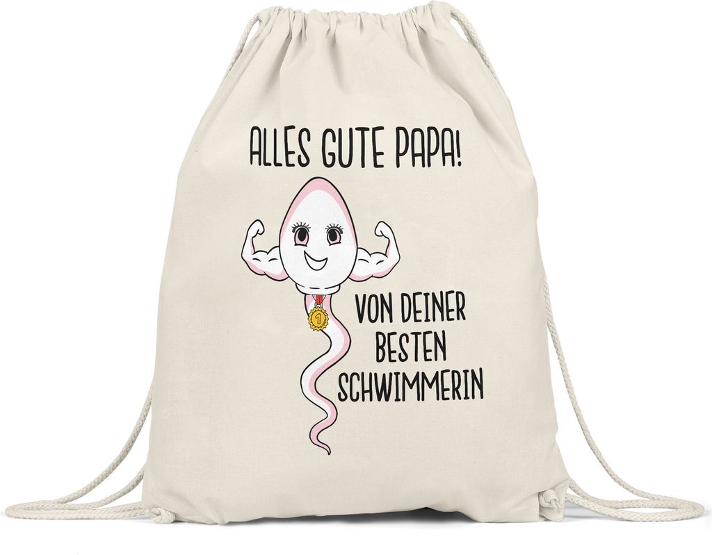 Alles Gute Papa Von Bester Schwimmerin Tasse Mit Füllung Produktbild 