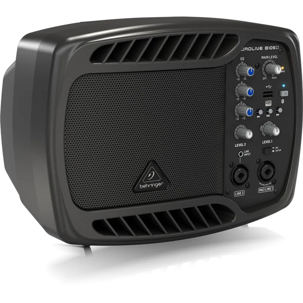 Behringer B105D Enceinte Mobile 50W Bluetooth et Port USB MP3 Intégré - 6