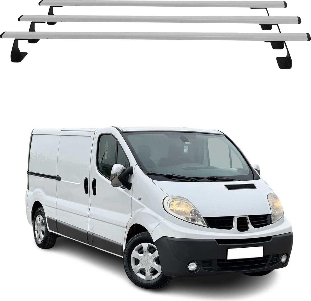 Barres de toit transversales pour Nissan Primastar Image du produit 