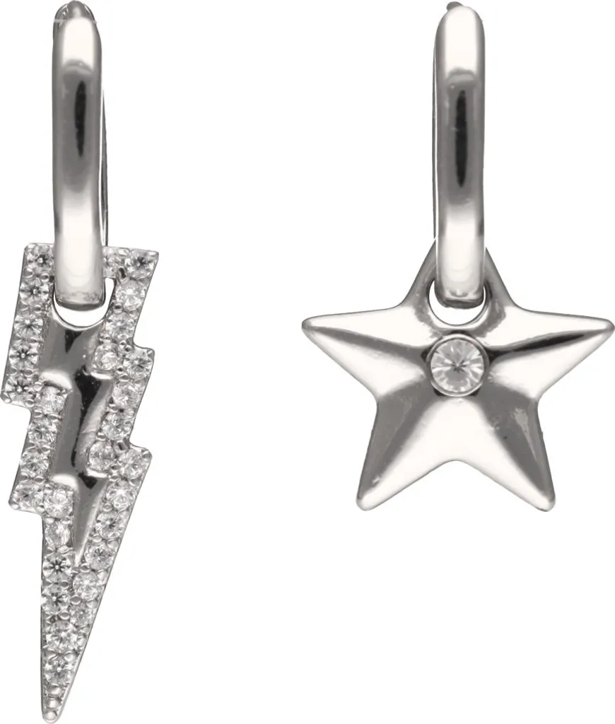 Joella Orecchini Donna Argento - Bijoux Brillanti per Serate Evento