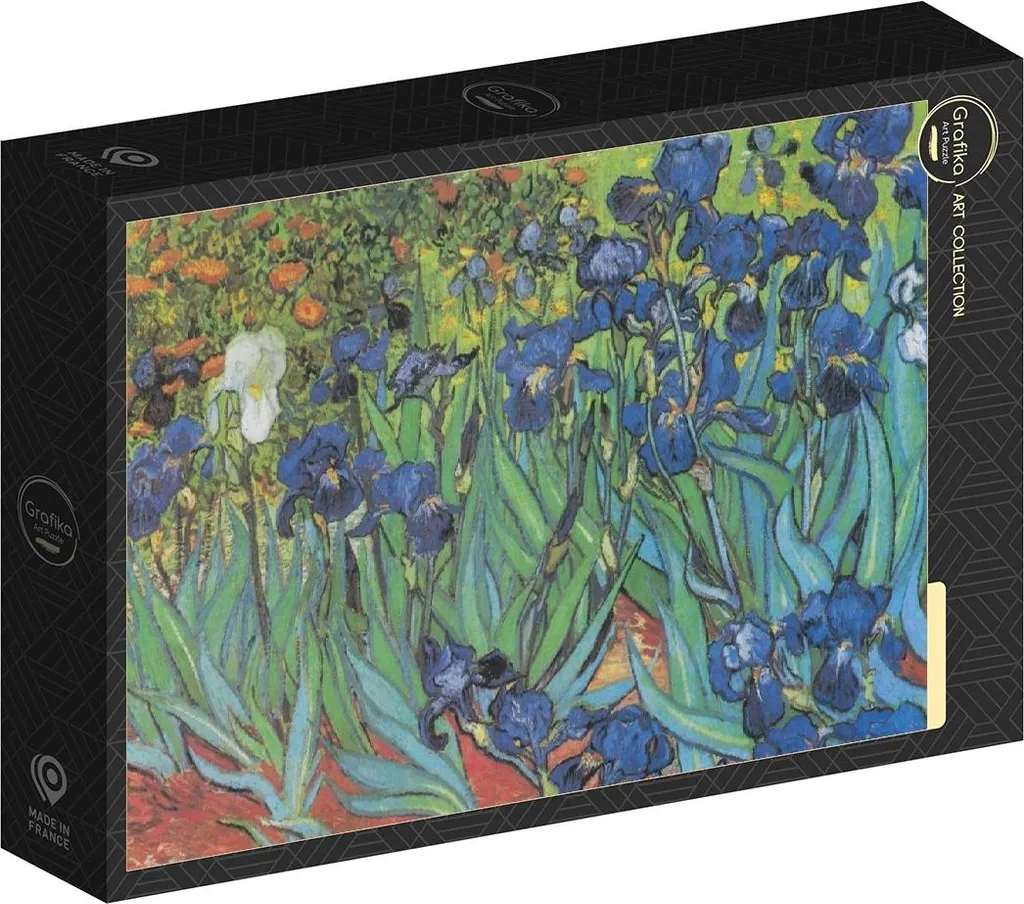 Puzzle d'art 1000 pièces Van Gogh Les Iris collection graphique chic - 2